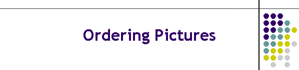 Ordering Pictures